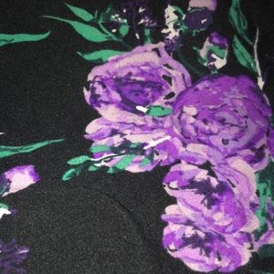 Purple n black butter sold leggings tc